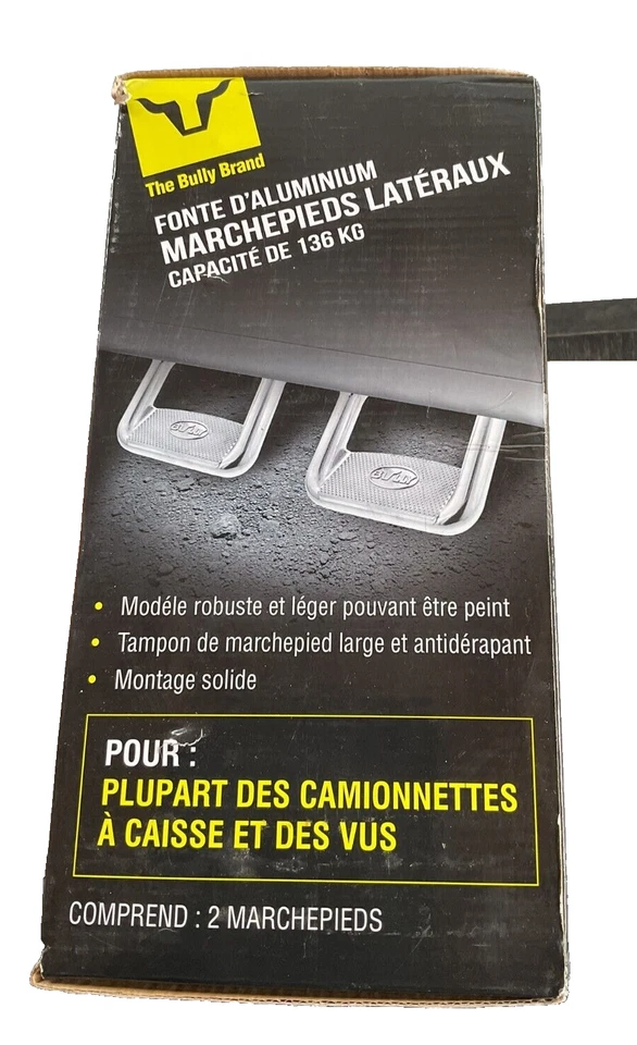 Bully Brand Cast Aluminum Side Steps Rated 300 LBS. - Image 3 of 3