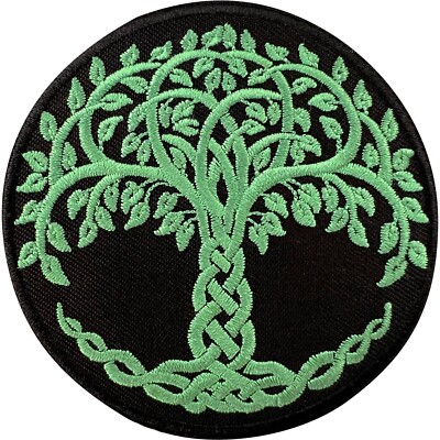Tree of Life Patch Eisen Nähen Kleidung Tuch Stickerei Aufkleber bestickt Abzeichen