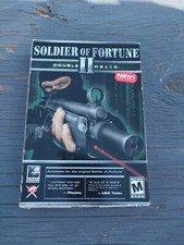 Soldier of Fortune II 2 Double Helix (2002, PC CD) Box - Missing Disc 1