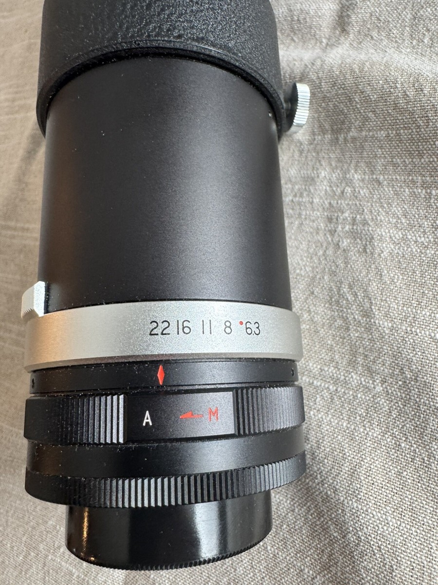 Téléobjectif Soligor 400 mm f6,3 - Monture M42, avec boîte - France