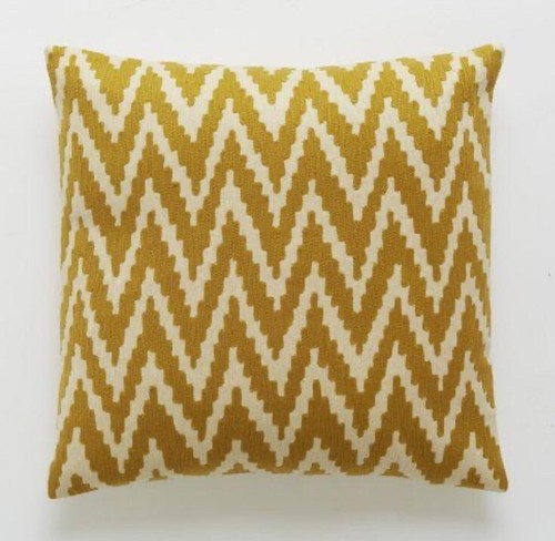 2er Set Chevron Crewel Kissenbezüge Golden Gate West Elm 20”X20”
