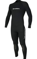 Lemorecn Mens Wetsuits Jumpsuit Neoprene 3/2mm Full Body... SIZE MS