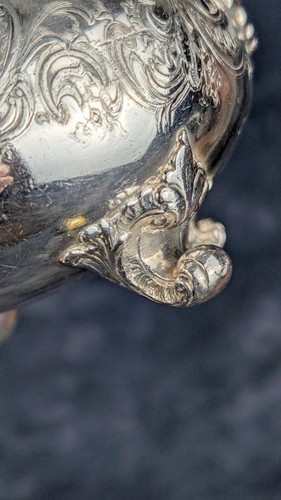 1937 Reed and Barton Set Silver Plated Pattern 3765 Sugar Bowl + Lid & Creamer - Picture 9 of 22