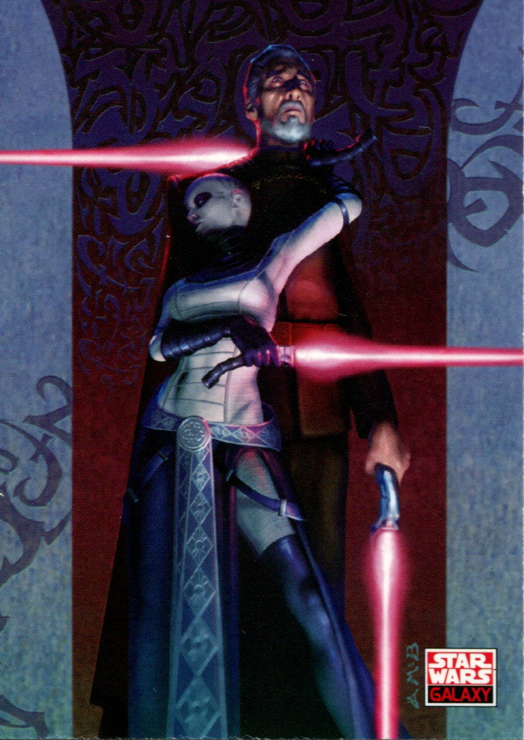 STAR WARS GALAXY 4 2008 TOPPS PROMO CARD P1