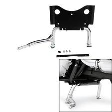 Chrome Adjustable Center Stand Fit For Harley Road Glide Street Glide 2009-2025