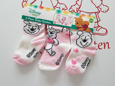 Babysocken Socken Winnie Pooh 3 Paar Größe 74/80