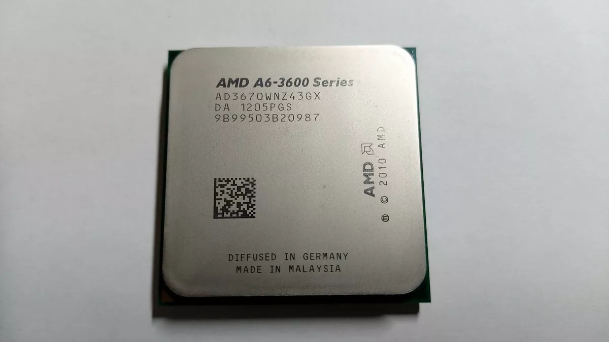 AMD A6 3600 Series A6 3670K AD3670WNZ43 CPU Quad Core 2.7 GHz 4M Socket FM1