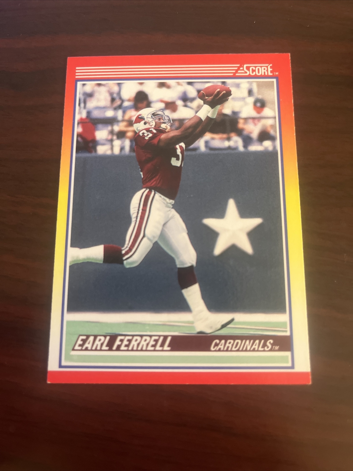 1990 Score Earl Ferrell #282 Arizona Cardinals East Tennessee State University