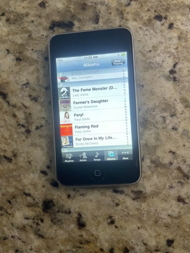 Apple iPod Touch 2nd Generation A1288 Black 16GB Tested Works 83 Songs - Picture 5 of 9