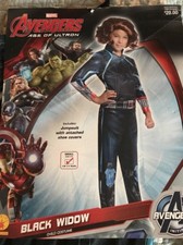 Avengers Age of Ultron Black Widow costume girls small 4-6 Rubies 610443 NWT