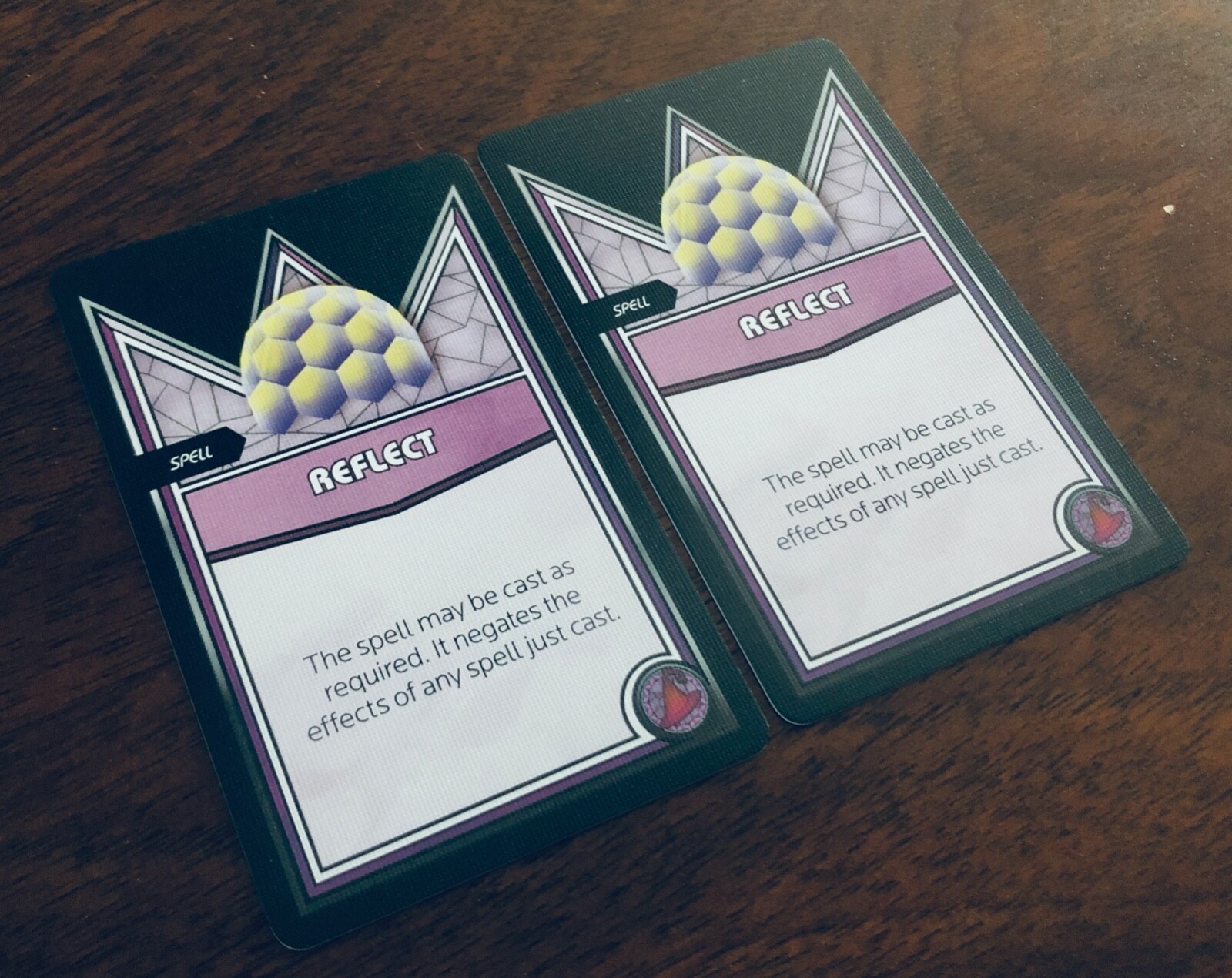 Kingdom Hearts Talisman | 2 Reflect Spell Cards | Replacement/Extra ...