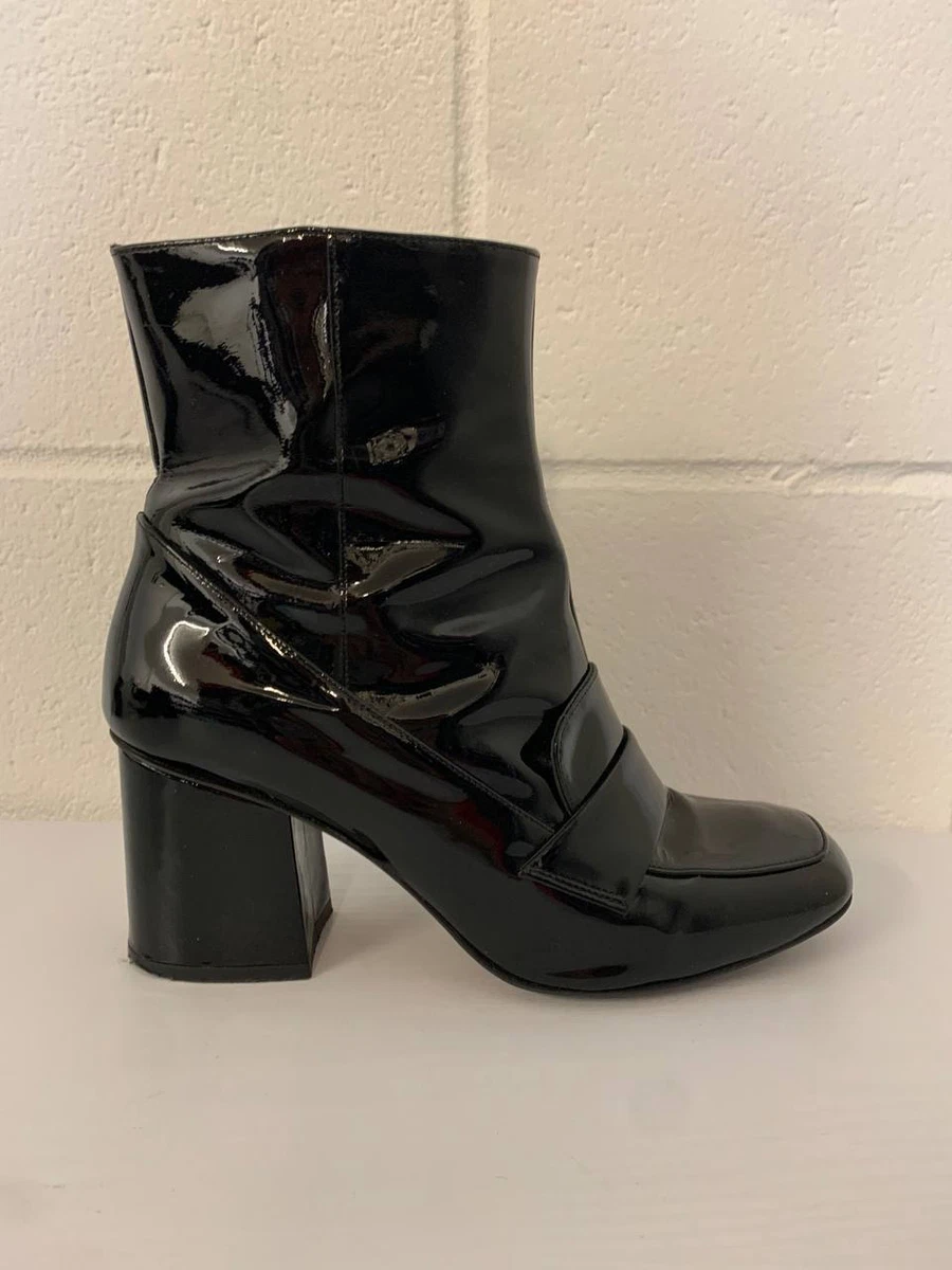 Whistles patent boots cheap