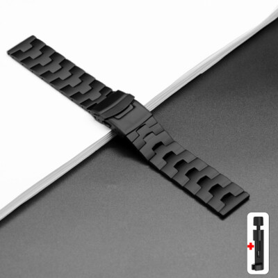 For Samsung Watch 3/S3 for Huawei GT2/GT3 Pro 22mm Universal Titanium Band Strap