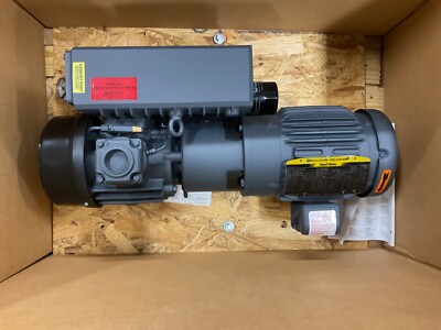 Busch RA 0040 F 506.11XG VACUUM PUMP 2 HP and INLET FILTER ASSEMBLY ...