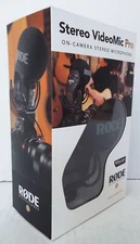 Rode Stereo VideoMic Pro Compact Directional On-Camera Microphone (STEREOVIDEOMI