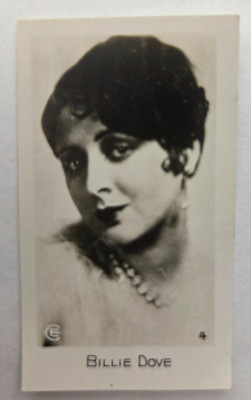 1932 Bridgewater Film Stars 1st Series #4 Billie Dove (A)