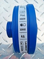 Mestel Safety P3/R 40mm NATO Gas Mask Filter Cartridge New Prod 6 Pack Exp 2030 