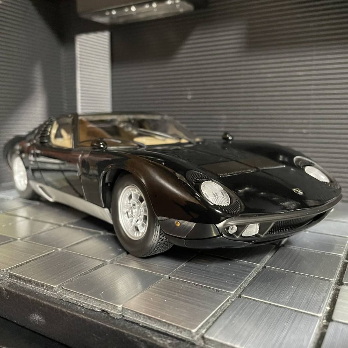 Miura P400 Limited Edition 1/1686 pc 京商 Kyosho 1/18 Lamborghini Miura P400 Black Out of print Japan | eBay