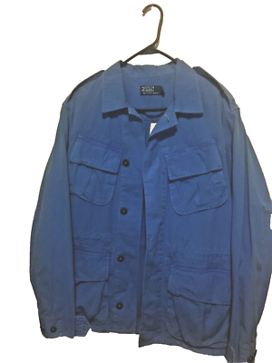 Polo Ralph Lauren M65 Navy Blue Military Combat Style Field Jacket