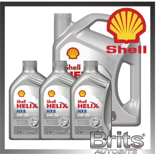 Shell Helix HX8 5W30 Longlife Synthetic Engine Oil LL-04 ACEA C3 504-507 - Picture 28 of 47