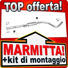 Centrale di Scarico per FIAT BRAVO II 1.4 16V T-JET dal 2007 Marmitta