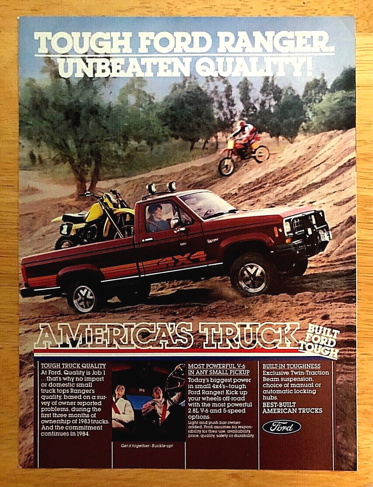1984 Ford Ranger Pickup Truck