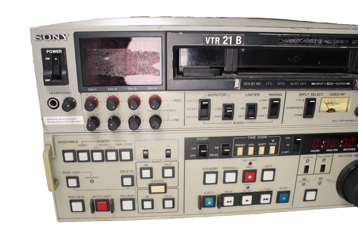SONY ビデオカセットレコーダー BVW-70 （Sony BVW-70 Vintage Betacam 
