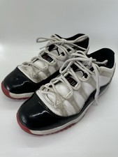 Nike Air Jordan 11 Retro Low PS Concord Bred White Black 505835-160 Youth Sz 2Y