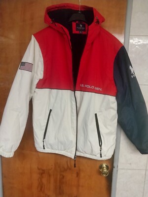 Authentic U.S POLO ASSN. Mens Sport Jacket XL. Brand New w/ No Tag. Hood...