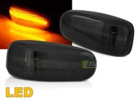 Paar Blinker Repeater Mercedes E-Klasse W210 Von 1995 Bis 2003 LED Rauch
