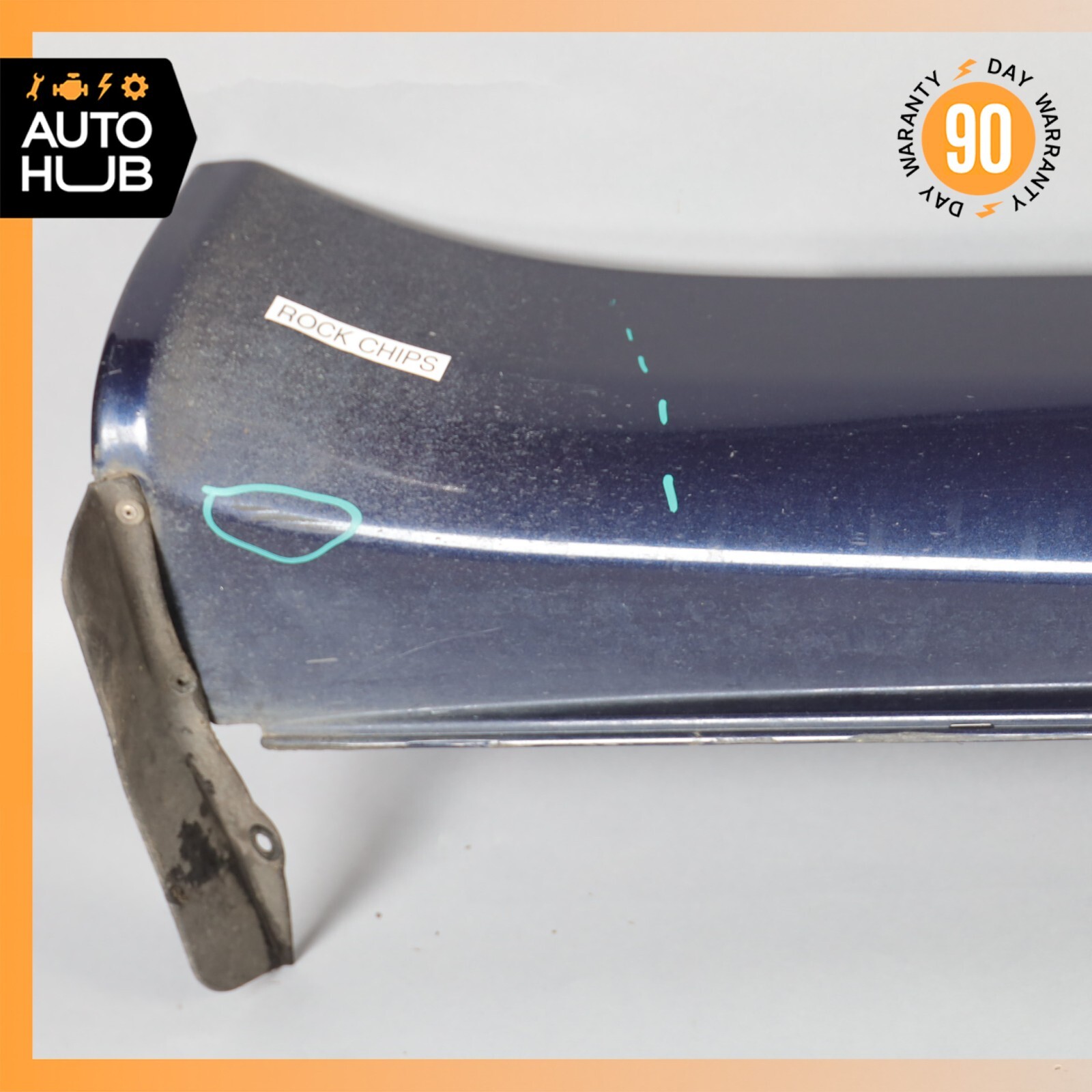 03-08 Maserati Quattroporte M139 Rocker Panel Side Skirt Right Passenger OEM