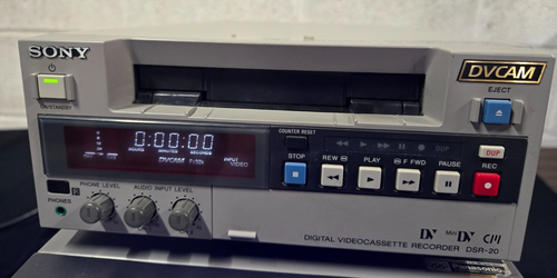 Sony DSR-20 DVCAM Mini DV Player Recorder PRO Digital VCR