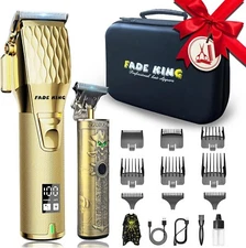 Professional Hair Clippers for Men - Cordless Beard Trimmer