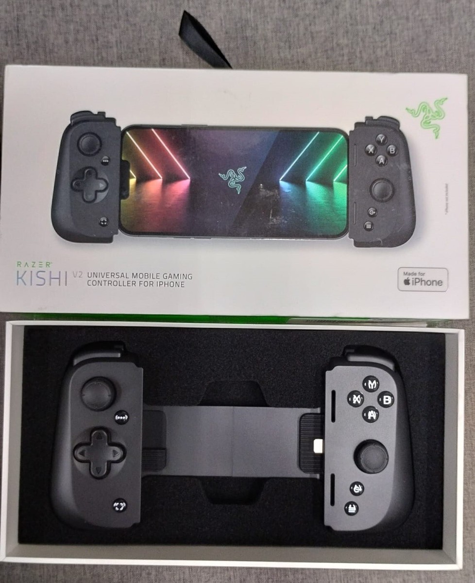 Razer Kishi V2 for iPhone - Universal Mobile Gaming Controller (Ex 