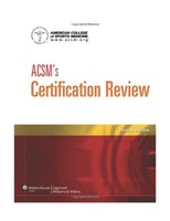 Acsm's Certification Review Free Shipping Acsm's Certification Review Free Shipping