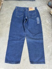 NWT VTG Y2K Women's LEVI's 560 Reg. Loose Fit Straight Leg Jeans Size 16 Mis S