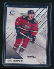 2016-17 SP GAME USED BASE /93 SAM BENNETT FLAMES