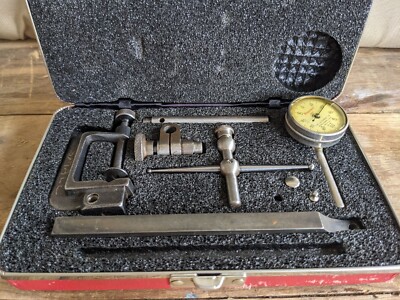 Vintage STARRETT 196 Dial Test Indicator Original Case/Box. 