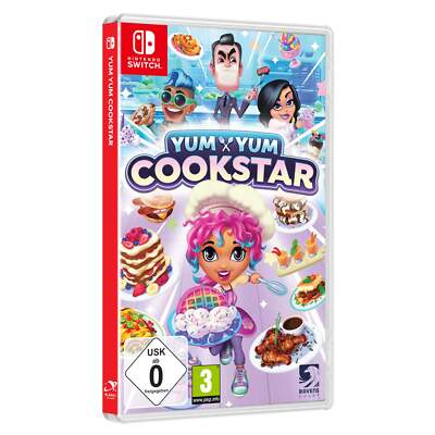 Yum Yum Cookstar Nintendo Switch/Lite/OLED Kochspiel NEU&OVP