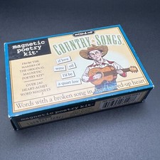 Magnetic Poetry Kit: Mixed-up COUNTRY SONGS 240 Heart-achey Word Magnets 2004