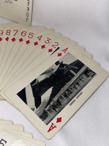 Vintage Alaska Scenic Playing Cards 52 Karten plus 2 Joker 50er Jahre Travel Cribbage - Bild 8 von 12