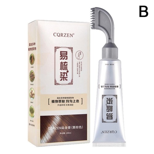 1x Crema Colorante Frutta Nera, Creme Coloranti Capelli Neri Naturali, Tintura Capelli Mancante UK Nuova - Foto 13 di 14