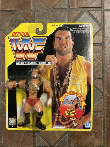 Hasbro Vintage WWF RAZOR RAMON figure Series 7 199...