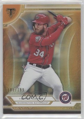 2018 Topps Triple Threads Amber 106/199 Bryce Harper #1 o7m