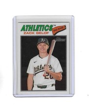 2026 Topps Heritage Chrome Zack Gelof #186