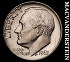 1963-D Roosevelt Dime- Silver Choice Gem Brilliant Uncirculated Luster #i5453