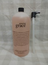 Philosophy Amazing Grace, Shampoo, Shower Gel, 64 Fl Oz With Pump, Sealed Bottle
