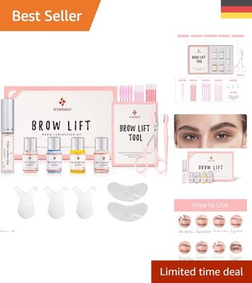 Vollere Augenbrauen mit unserem  Brow Lamination Kit   8 Wochen Halt