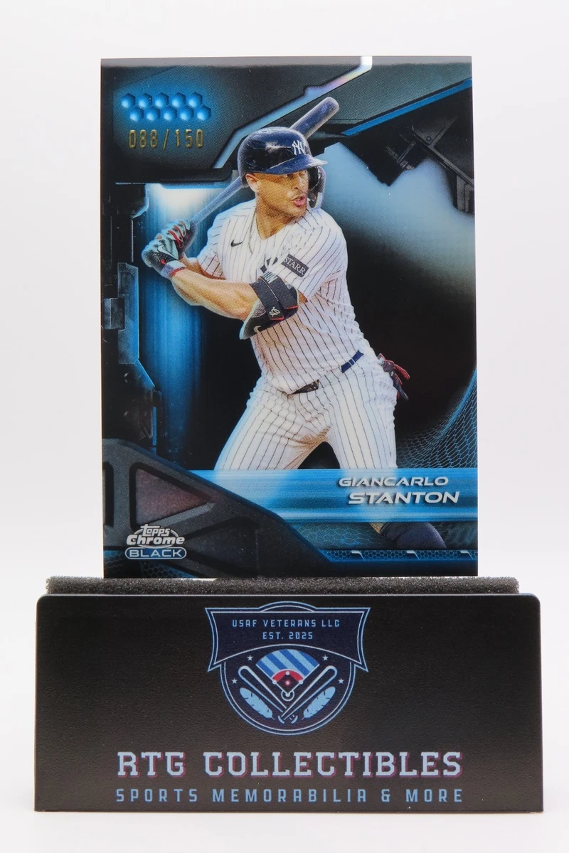 Topps Chrome Black 2026 Giancarlo Stanton #136 for sale | eBay