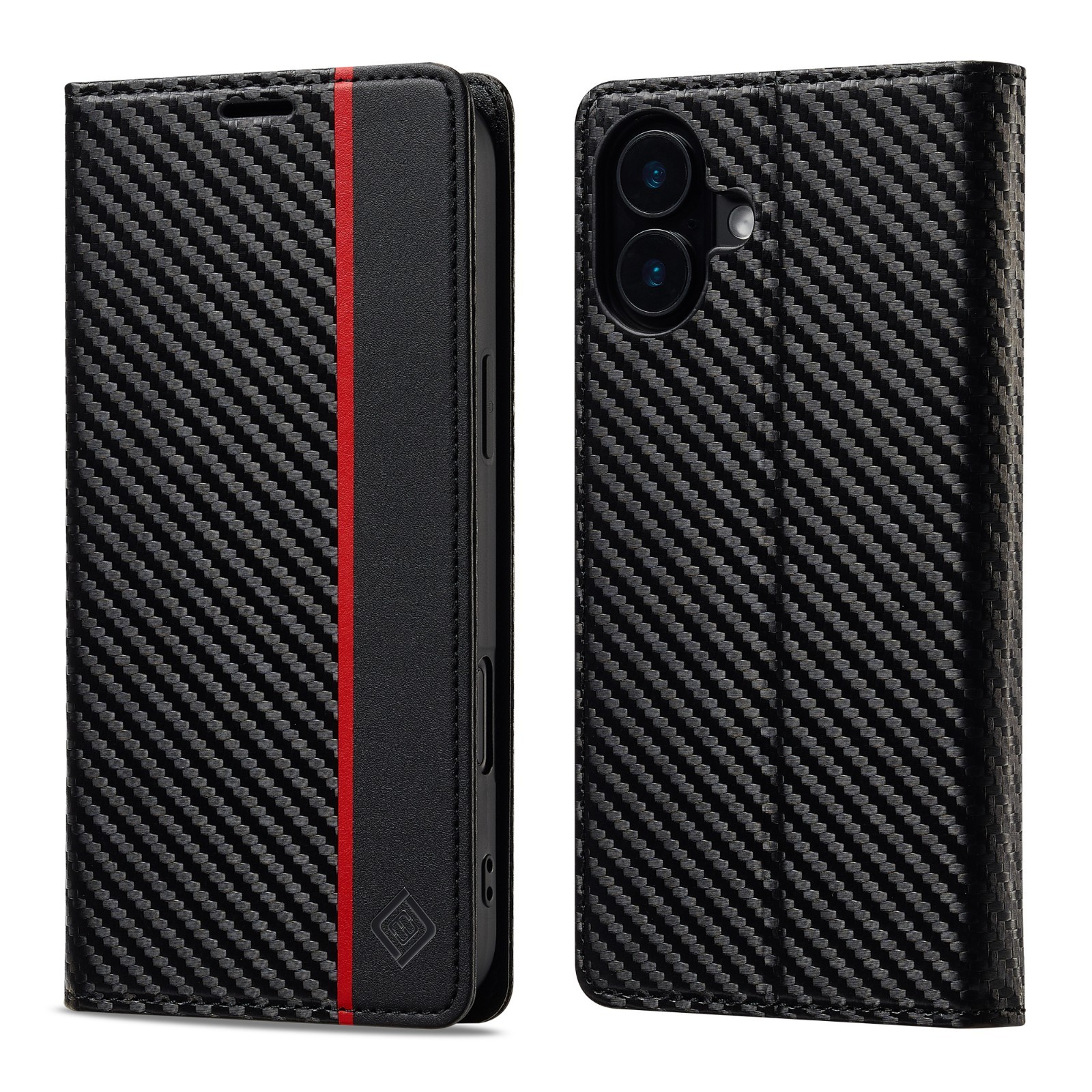 Custodia flip magnetica in pelle PU per smartphone foto 2
